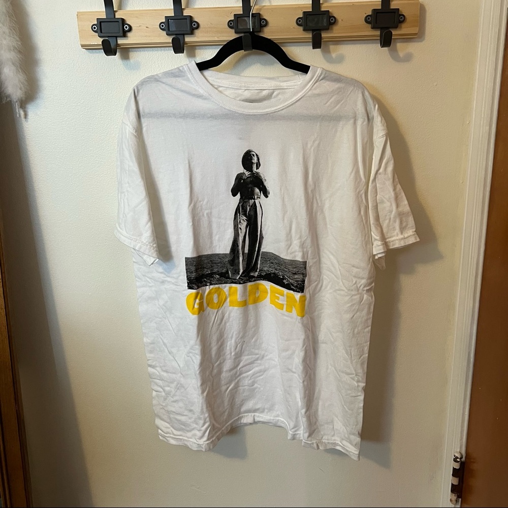 Harry Styles Golden Tee Merch